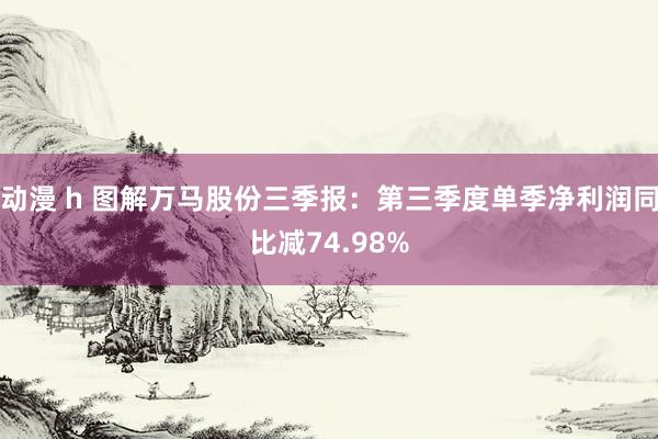 动漫 h 图解万马股份三季报：第三季度单季净利润同比减74.98%